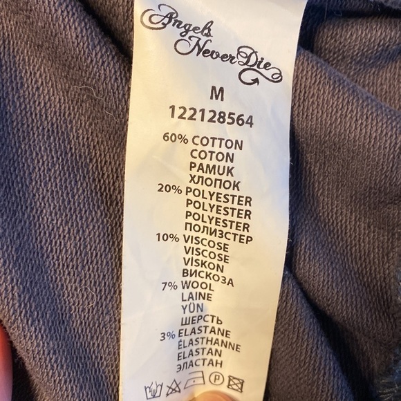 ANGELS Never Die- Statement Jacket- size Medium - Picture 4 of 9